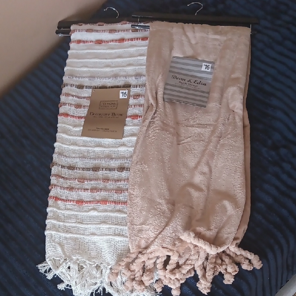 Text Home Collection And Dean And EdenThrow Blankets